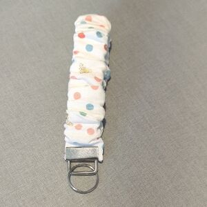 Polka Dot Scrunchie Wristlet